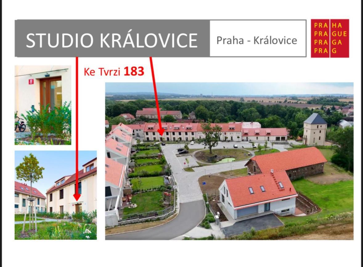 Studio Kralovice Apartment Prag Dış mekan fotoğraf